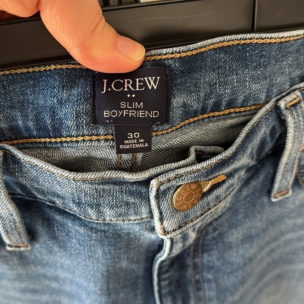 Jcrew boyfriend slim jeans size 30 - Picture 5 of 9